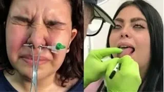 ♥ AMAZING BEST MALE AND FEMALE PIERCING 2019 # 4 HOW TO PUT EASY PIERCING ALONE fashion fiver ♥