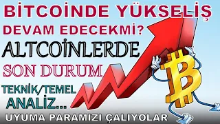 BİTCOİN'DE YÜKSELİŞ DEVAM EDECEKMİ?ALTCOİNLERDE ALIM FIRSATLARI/Shiba Büyük Duyurusu Yarın.../