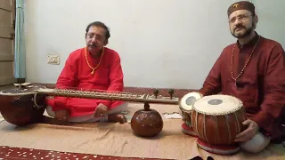 ATANU MAZUMDER  SITAR AND VOCAL IN A TALK SHOW ON INDIAN CLASSICAL MUSIC BY KHUSHEE