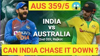 AUS 359/5 😱CAN india chase it down ?? - India vs Australia 2nd ODI 2013 Highlights