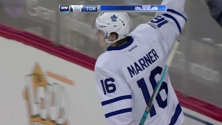 Mitch Marner 14th NHL Goal! 2/6/2017 (Toronto Maple Leafs vs New York Islanders)