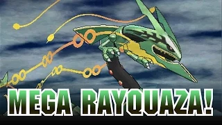 Mega Rayquaza Revealed for Pokémon Omega Ruby and Pokémon Alpha Sapphire!