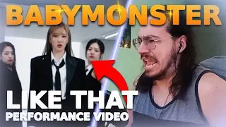 BABYMONSTER 'Like That' EXCLUSIVE PERFORMANCE VIDEO | REACTION by LUL AB