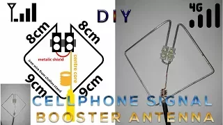 Homemade portable 4g LTE signal booster