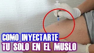 ✅COMO PONER UNA INYECCIÓN💉 INTRAMUSCULAR [Sin dolor]😱💯