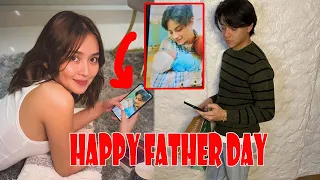 KathNiel updated during The Special Father Day