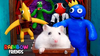 All Amazing RAINBOW FRIENDS CHALLENGES: Hamsterious Facing NEW MONSTERS!