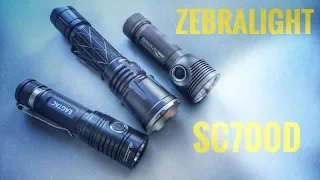 Zebralight SC700d. Фонарь на светодиоде XHP 70.2