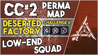 【明日方舟/Arknights】[CC#2 Perma Map - Deserted Factory Challenge 6] - Low End Squad - Arknights Strategy