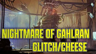 Nightmare of Gahlran Cheese/Glitch New Duality Dungeon