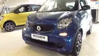 NEW 2015 Smart ForTwo ''PRIME'' Exterior & Interior 1.0 71 Hp 151 Km/h 93 mph * see also Playlist
