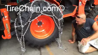 Reinforced Net Style Tire Chains: TireChain.com