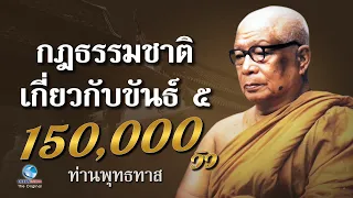 กฎธรรมชาติ เกี่ยวกับขันธ์ ๕ ที่มนุษย์ไม่อาจฝืน - ท่านพุทธทาสภิกขุ สวนโมกขพลาราม (ไม่มีโฆษณาคั่น)