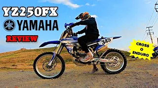Yamaha YZ250fx REVIEW y Prueba De Manejo - ¿Una Moto para MOTOCROSS o ENDURO? 🤔