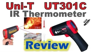 Review of Uni T UT301C IR infrared Thermometer
