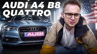 Audi A4 b8 з США. Огляд ремонту та авто. Епізод  2.