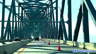 Francis Scott Key Bridge Baltimore, MD. Drive over