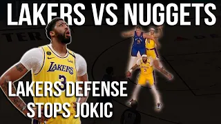 How the Lakers defense stopped Jokic & Anthony Davis Dominates | Lakers vs Nuggets Game 1 Breakdown