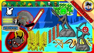 WIN FAST UPDATE SUMMONER TOXIC ZOMBIE STONE GIANT | Stick War Mod Gameplay Walkthrough⚔️Animugen2048