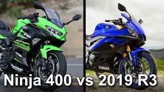 2019 Yamaha YZF-R3 vs Kawasaki Ninja 400: Compared & Reviewed