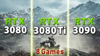 RTX 3080 vs RTX 3080 Ti vs RTX 3090 // 1440p, 4K