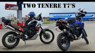 Two Tenere T7's Riding the Marlborough Loop