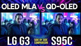 LG G3 vs Samsung S95C | Best TV of 2023? OLED Comparison