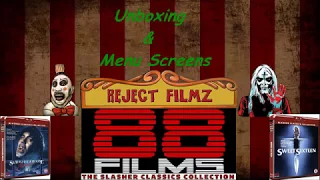 88 Films Unboxing & Menu Screens - Slaughterhouse Rock & Sweet Sixteen