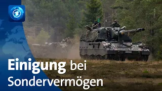 Einigung bei Sondervermögen: Weg frei für Bundeswehr-Milliarden