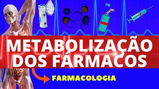 METABOLIZAÇÃO DOS FÁRMACOS (FARMACOCINÉTICA) - FARMACOLOGIA - AULA DE FARMACOCINÉTICA