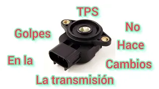 Falla de sensor TPS de Toyota Corolla golpea y no da cambios  p0122