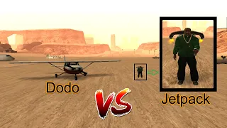 Gta SanAndreas - Dodo VS Jetpack | Which is Best? | Dream Gangsters Gaming