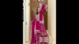 Latest 💫 sharara suit Collection 😍❤🥀|| #trending #shararasuit #Collection #ytshorts