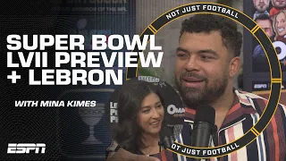 Mina Kimes previews Super Bowl LVII matchups & LeBron breaking Kareem's record! | Not Just Football