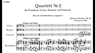 Johannes Brahms - Piano Quartet No. 2 in A Major, Op. 26