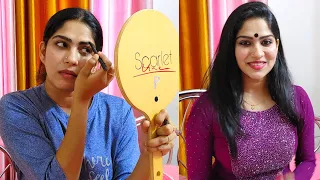 ഞാൻ ചെയ്യുന്ന ഒരു സിമ്പിൾ മേക്കപ്പ് | Quick And Easy Makeup | Swasika Vijay