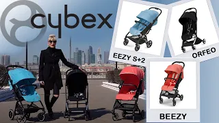 CYBEX ORFEO, CYBEX BEEZY, CYBEX EEZY S PLUS 2 NEW ОБЗОР КОЛЯСОК