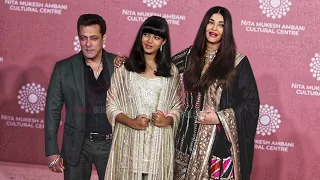 Salman Khan, Aishwarya Rai with her Daughter Aaradhya Bachchan at Ambani's NMACC Launch | Day 02