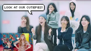 [WJSN CHOCOME-HMPH REACTION] the rest of wjsn reacting to their cutiepie members