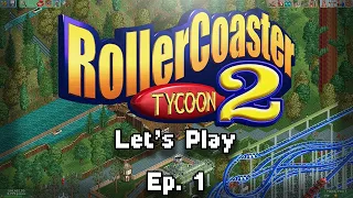 The Quarantine Life Ep. 4 | Rollercoaster Tycoon 2 | Let's Play Ep. 1