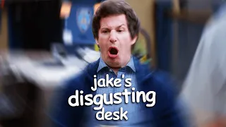 hang out at jake peralta's (gross) desk for 10 minutes straight | Brooklyn Nine-Nine | Comedy Bites