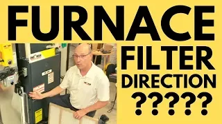 FURNACE FILTER DIRECTION: How to Replace HVAC Furnace Filter