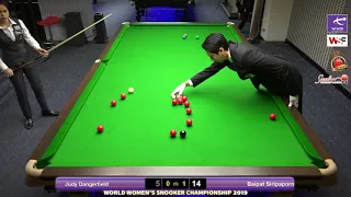 Judy Dangerfield v Baipat Siripaporn - World Women's Snooker Championship Group Stages (June 2019)