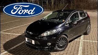 Ford Fiesta VII 1.4 Hatchback 2012 (96 Hp) | Night POV Review