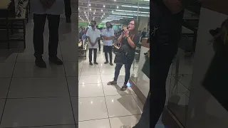 "She's Gone By  SteelHeart, Cover   Yung Bibili lang Ng Alak nakikanta pa sa Mall🤣🙈   #Viral  #Shot