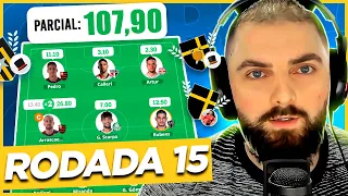 CARTOLA FC #15 RODADA | OS MELHORES LATERAIS E 104 E 108PTS!