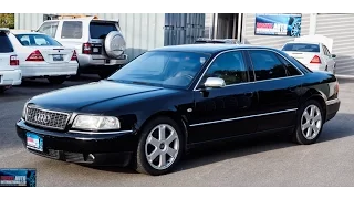 Walk Around/Test Drive - 2001 Audi S8 - Japanese JDM Car Auctions