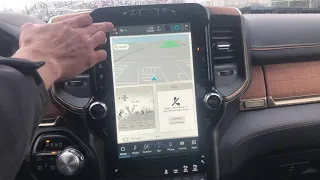 All New Uconnect 5 System in the 2022 Ram 1500 Longhorn Limited -- Review Wendell Motors- N2G 4A2