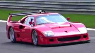 Ferrari F40 LM INSANE SOUND - Accelerations, Fly Bys and Backfiring!