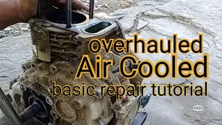overhauled air cooled engine diesel basic repair tutorial